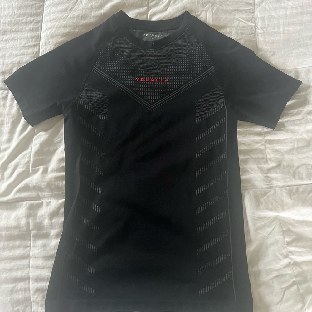 Black superhero compression size medium